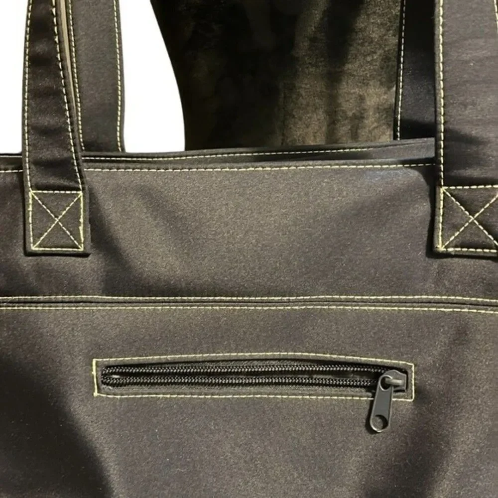 KD Kicker & David Design Navy Blue Diaper Bag Bottle Holder Multipurpose Tote